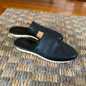 Mercedes Castillo Leather Mules